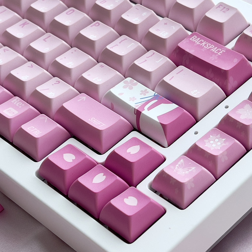 خادمة pinue KCA الملف الشخصي PBT Keycaps