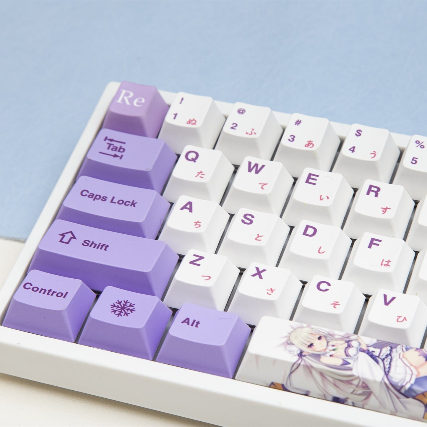 RE Emilia PBT Cherry Profile Keycaps