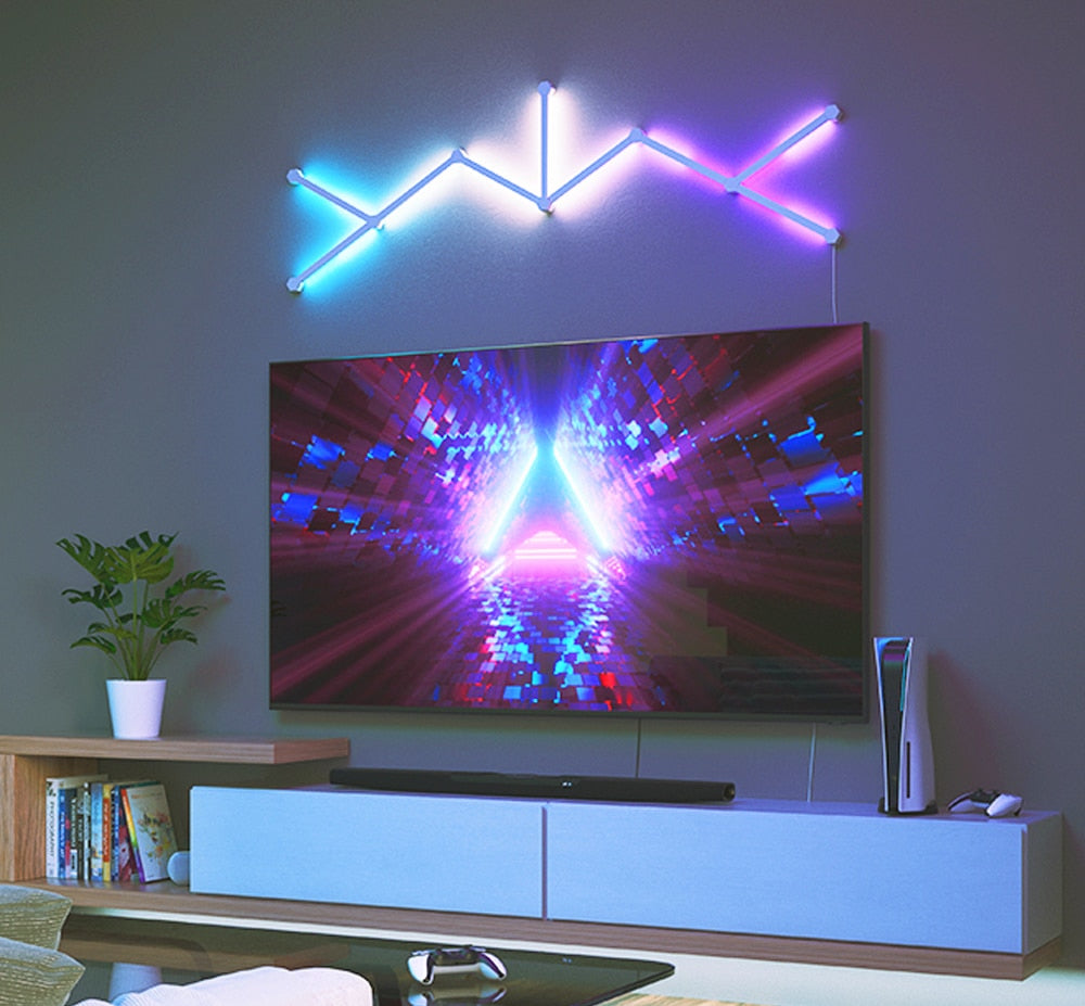 WIFI LED Smart Wall Lamp RGBIC Light Bar