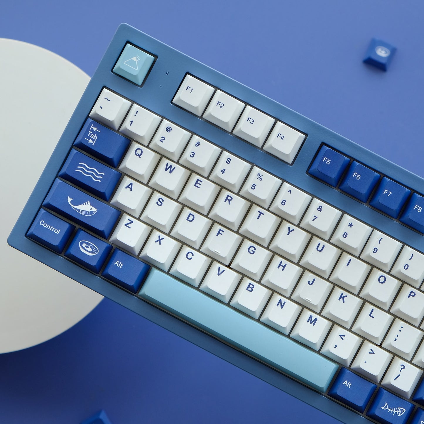 الملف الشخصي Bluetiny Keycaps PBT الكرز