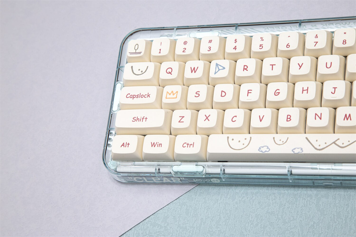 ملفات تعريف الارتباط الكتابة على الجدران Cartoon BPT Keycaps XDA Profile