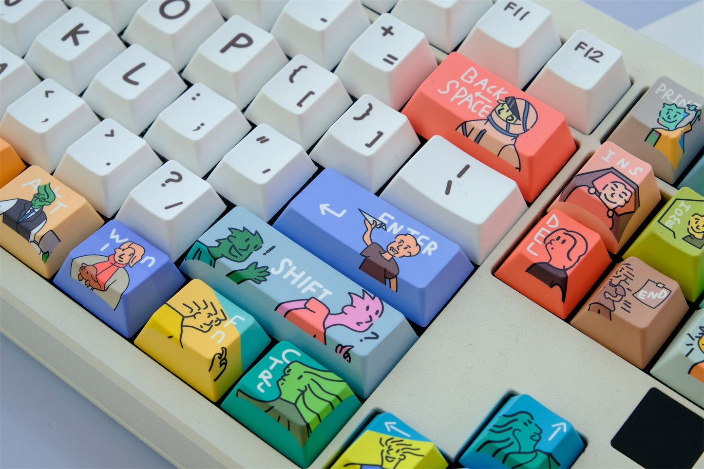 imaginary Cartoon Cherry Profile PBT Keycaps