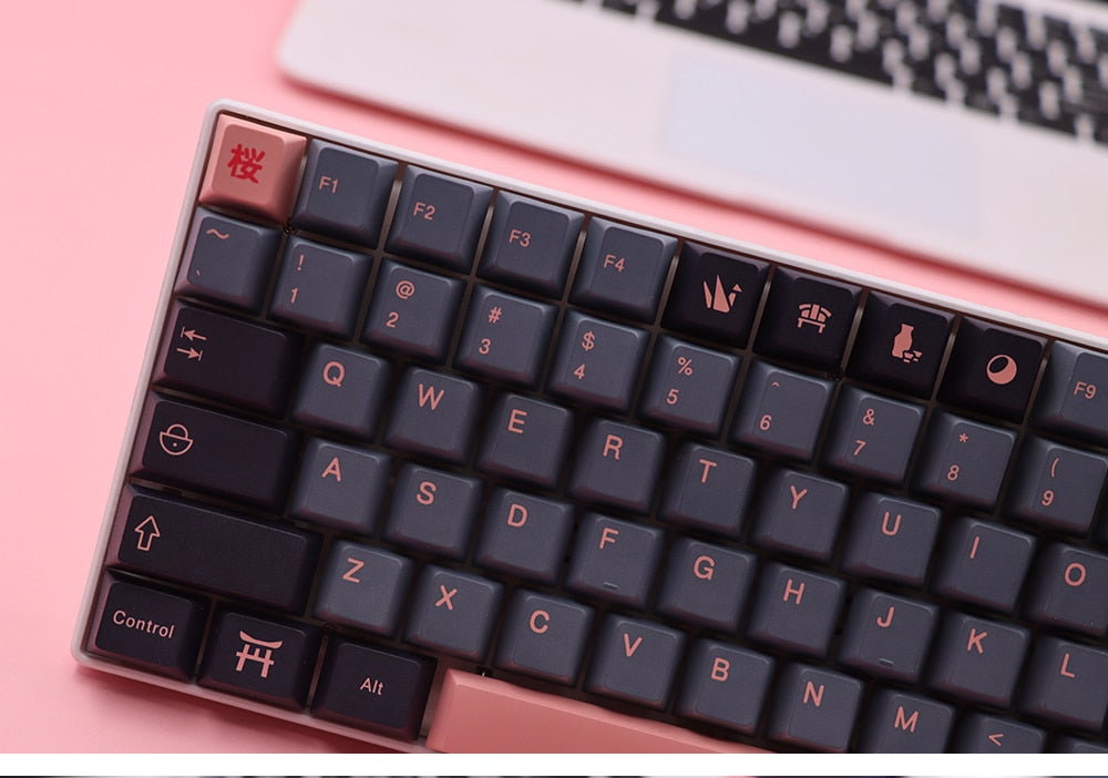 Nightsakura Cherry Profile PBT Keycaps