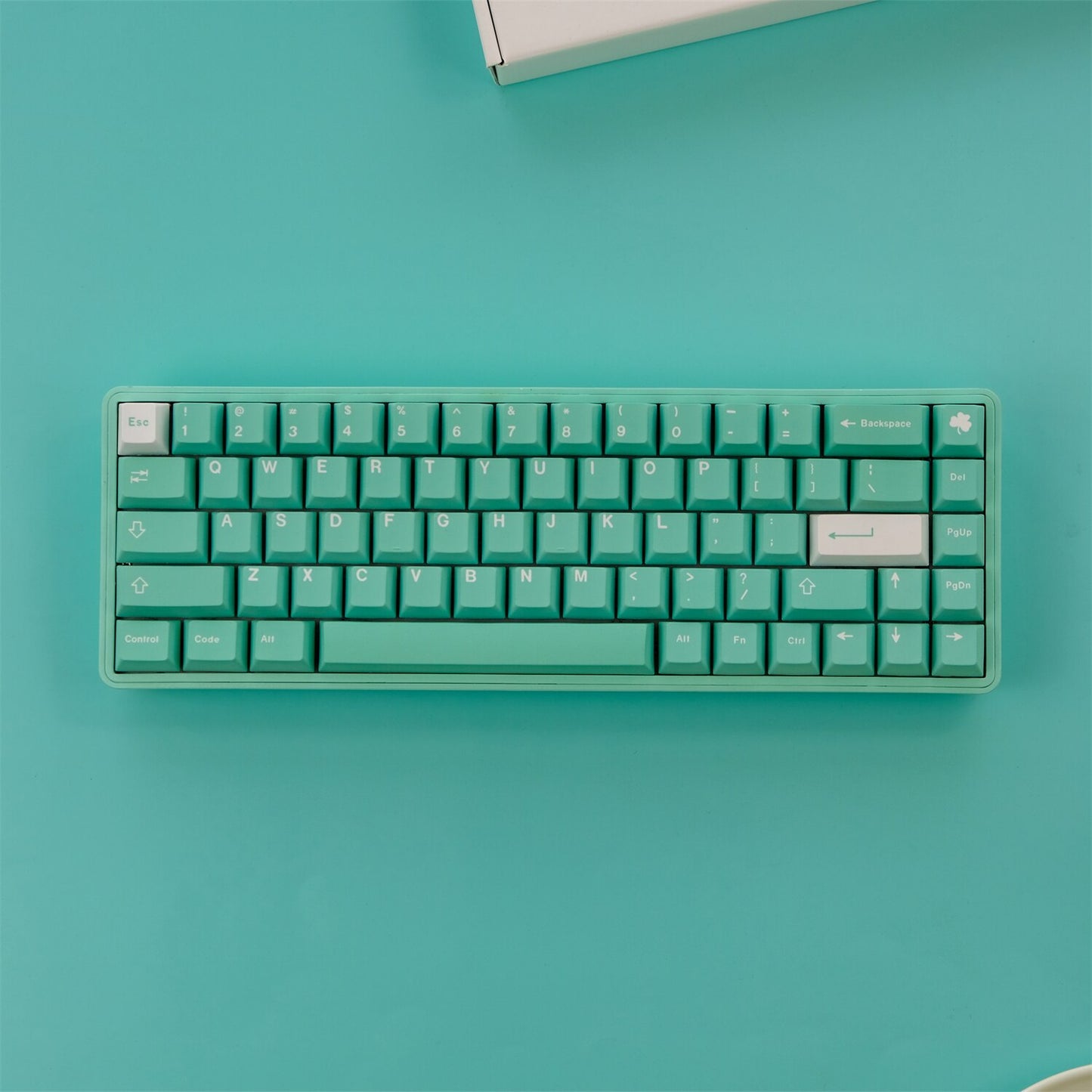 ملف تعريف الكرز PBT Keycaps البرسيم