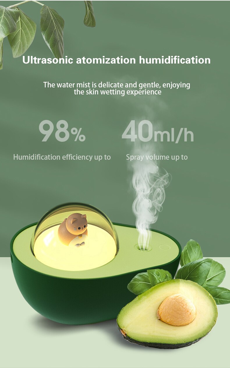 Avocado Wireless Air Ultrasonic Humidifier