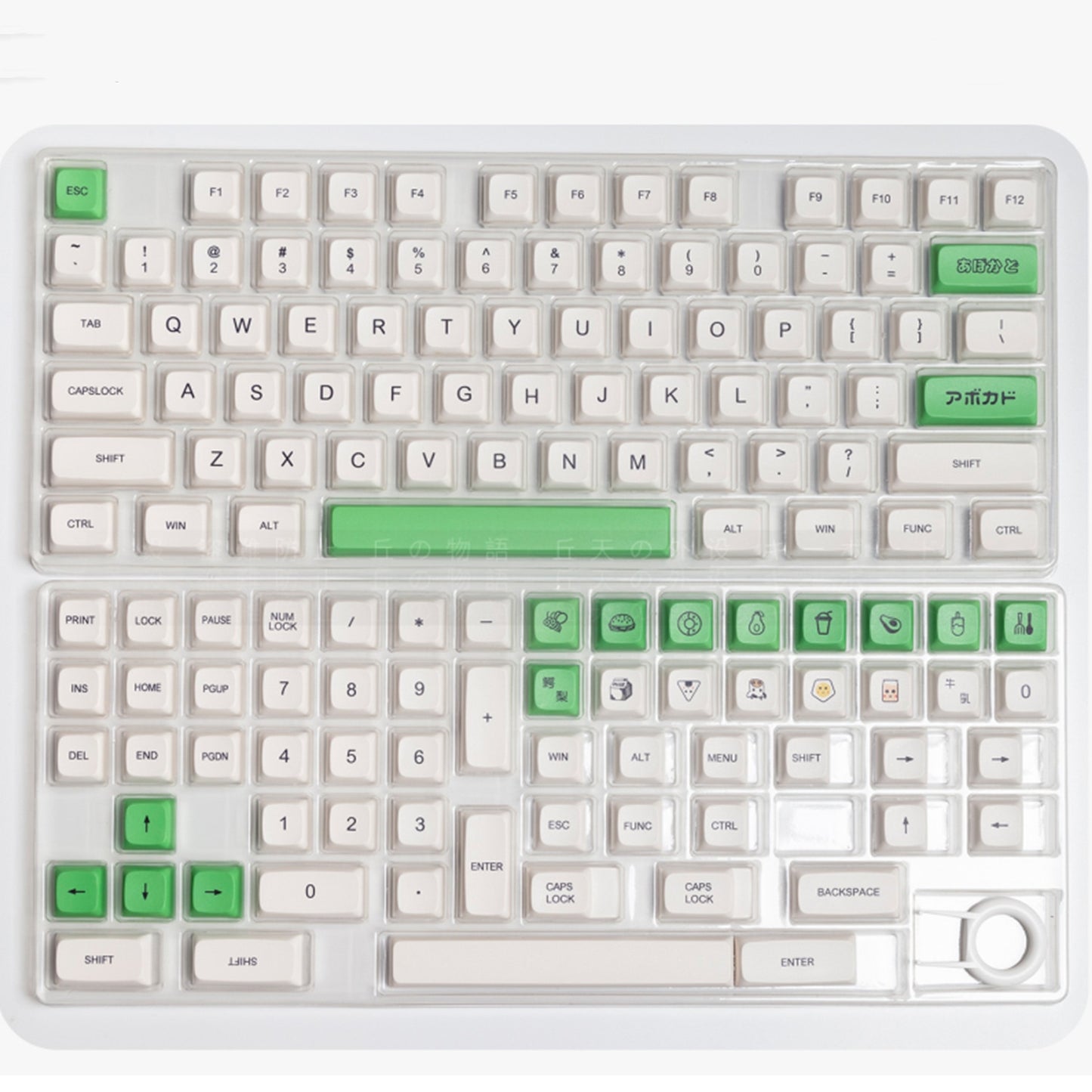 ملف تعريف Avocado XDA PBT Keycaps