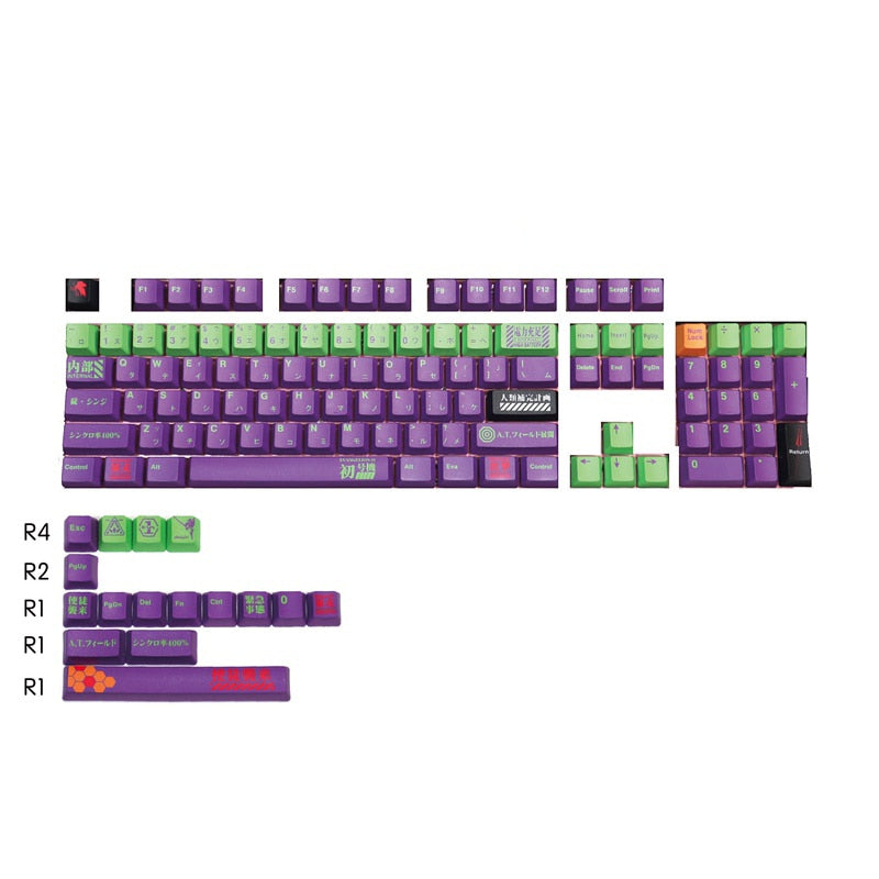 EVA 0.2 PBT Keycaps OEM