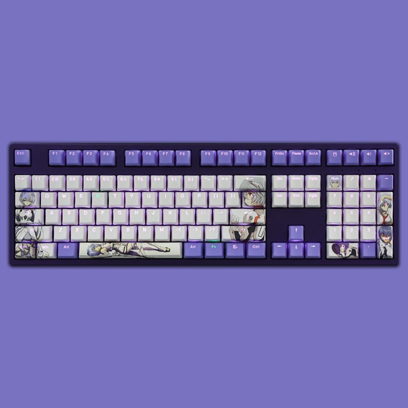 EVA Ayanari Keycaps Cherry Profile