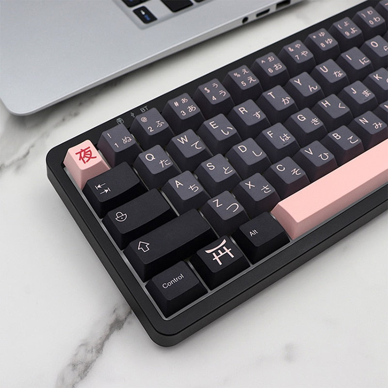 Nightsakura Cherry Profile PBT Keycaps