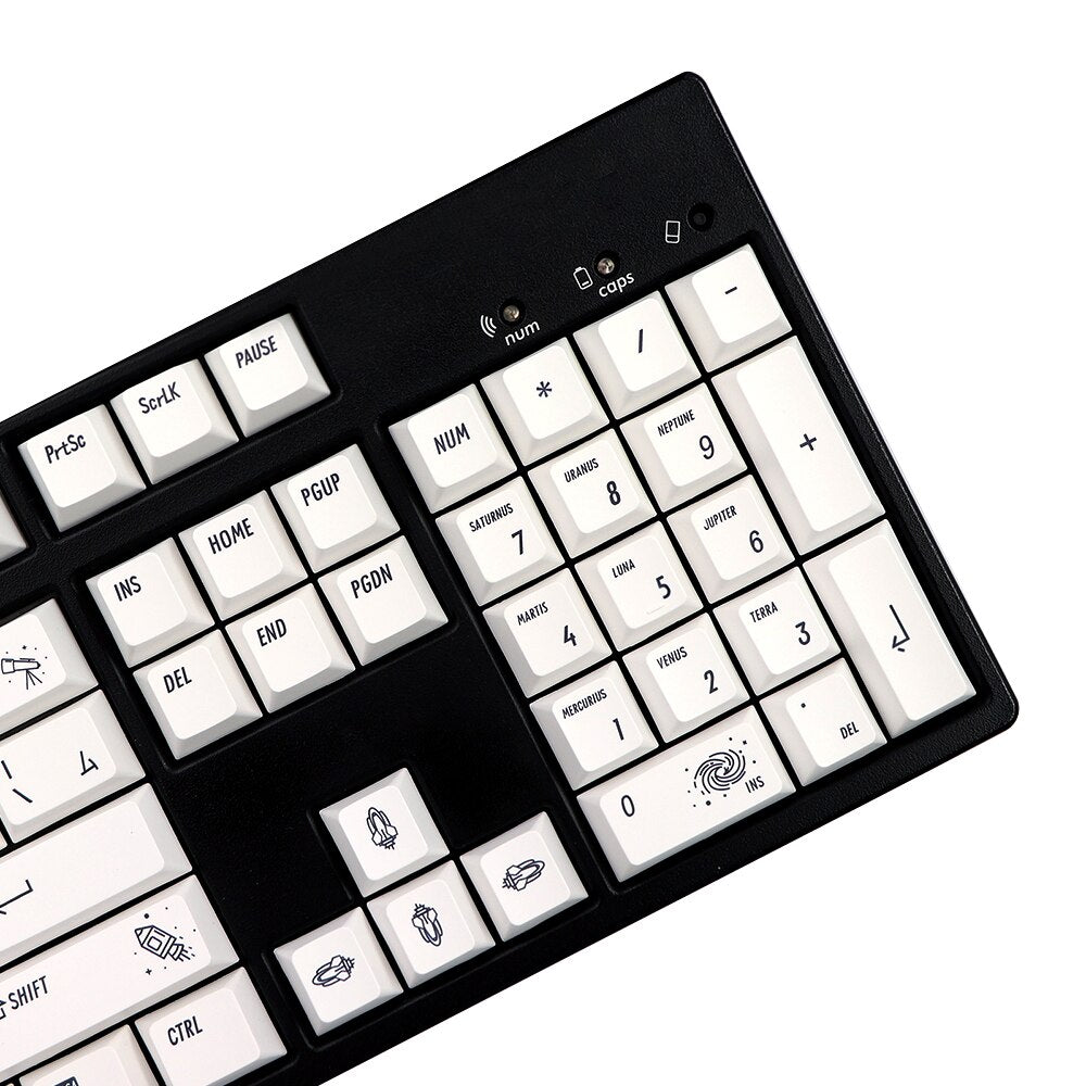 الملف الشخصي الكرز الفضاء الخارجي PBT Keycaps