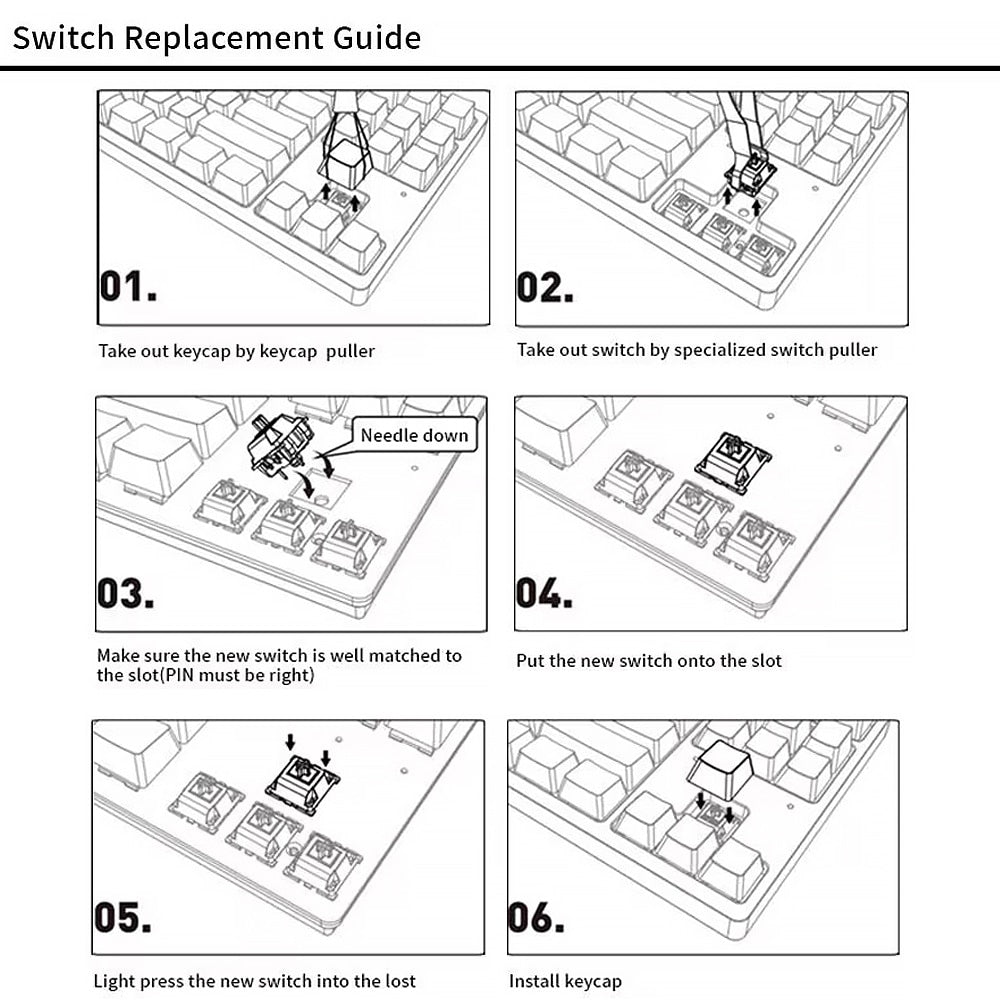 Outemu Silver Switches