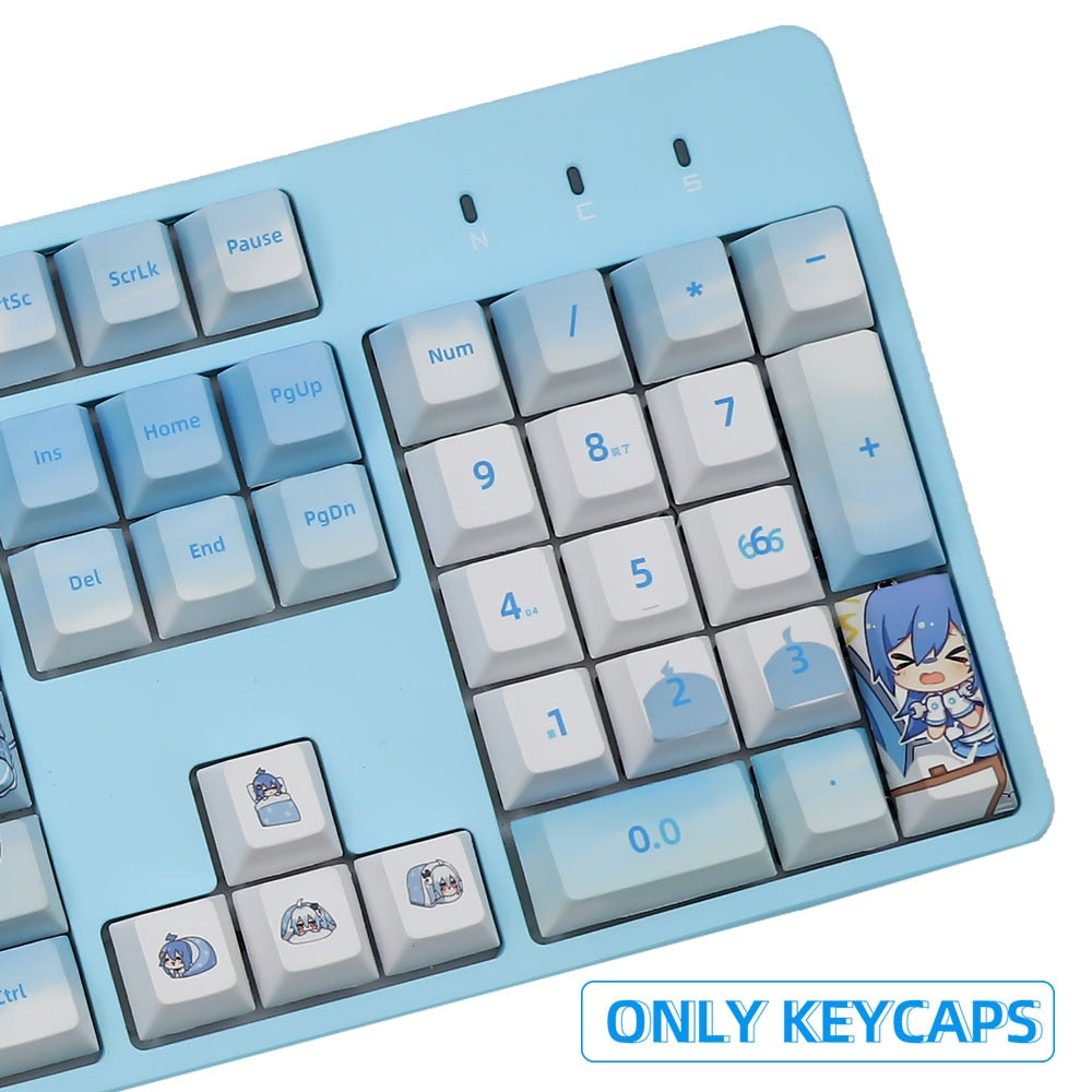 ملف BiliBili PBT Keycaps الكرز