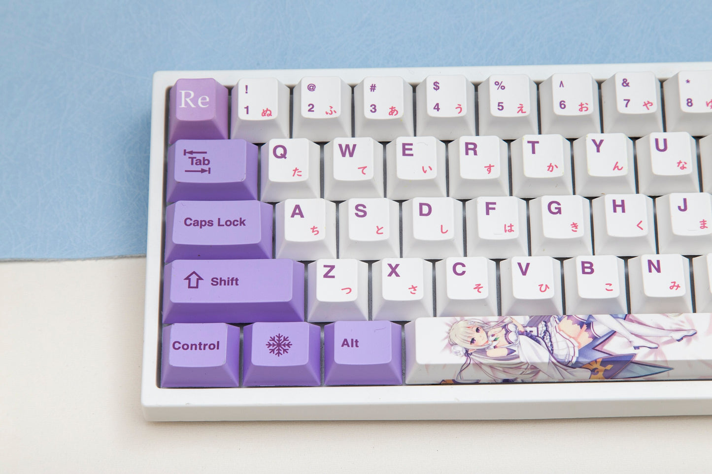 RE Emilia PBT Cherry Profile Keycaps