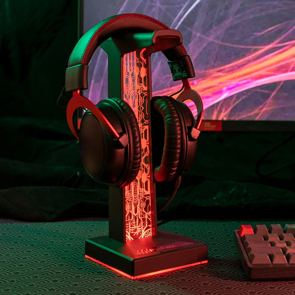 RGB Gaming Headphone Stand