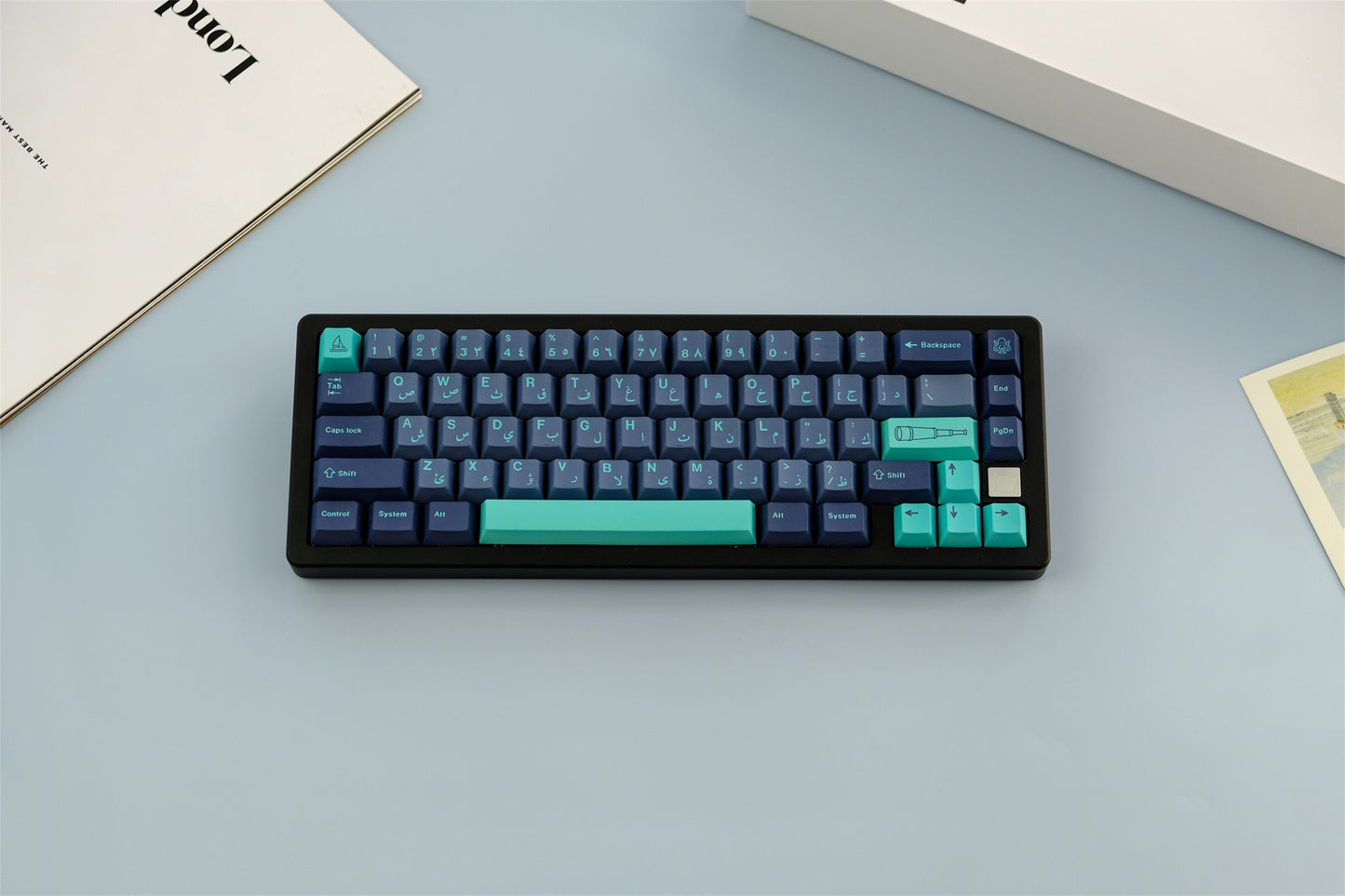 بحر العرب كيكابس Cherry Profile PBT Keycaps