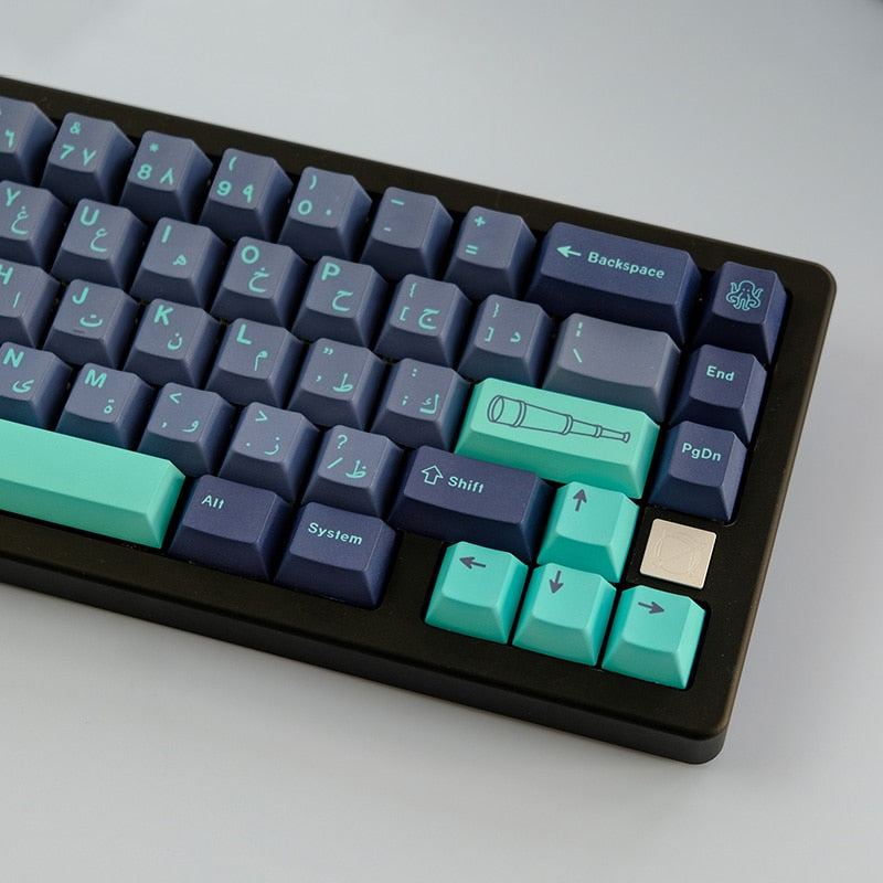 Arabian Sea Keycaps Cherry Profile PBT Keycaps