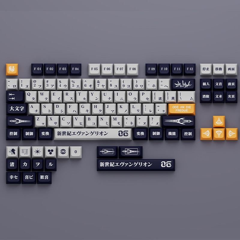 EVA 6 PBT XDA Keycaps