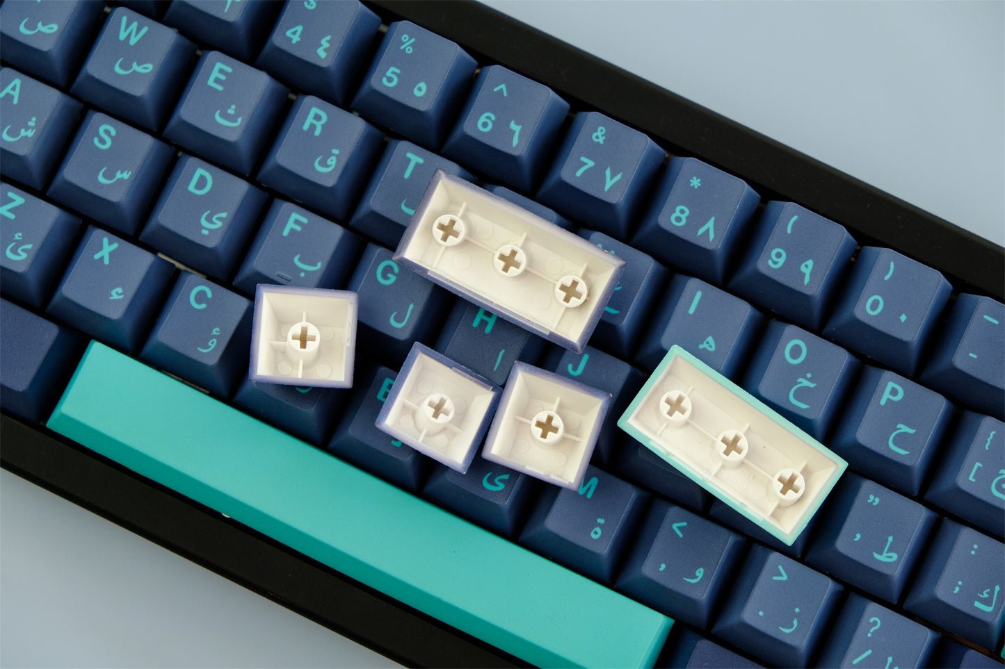 Arabian Sea Keycaps Cherry Profile PBT Keycaps