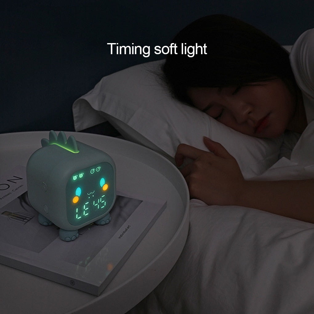 LED Voice control Animals Alarm Clocks