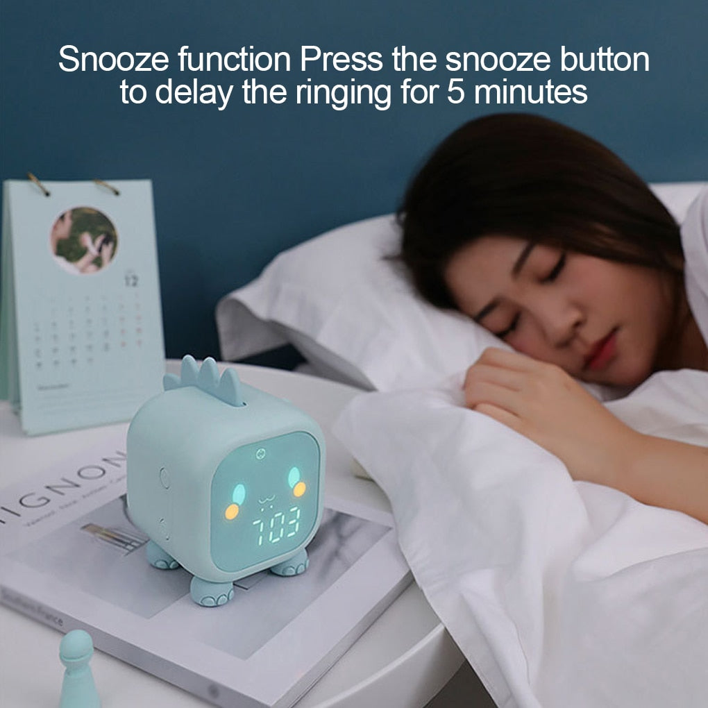 LED Voice control Animals Alarm Clocks