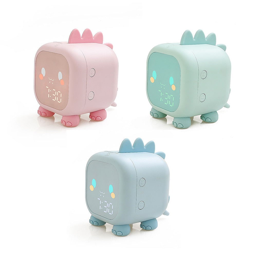 LED Voice control Animals Alarm Clocks